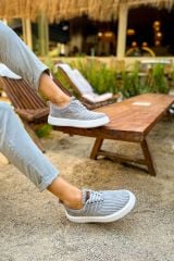 Ch173  Kbt Velluto Erkek Ayakkabı Antrasıt