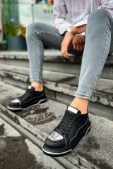 Ch183  Cst Jet Setter Mirror  Erkek Ayakkabı Sıyah/Gumus