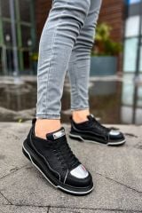 Ch183  Cst Jet Setter Mirror  Erkek Ayakkabı Sıyah/Gumus