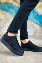 Ch203  Ost Maglieria Erkek Ayakkabı Sıyah