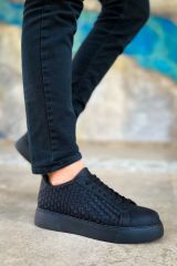 Ch203  Ost Maglieria Erkek Ayakkabı Sıyah