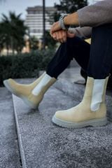 Ch223  Srt Alaska Süet Erkek Bot Kum