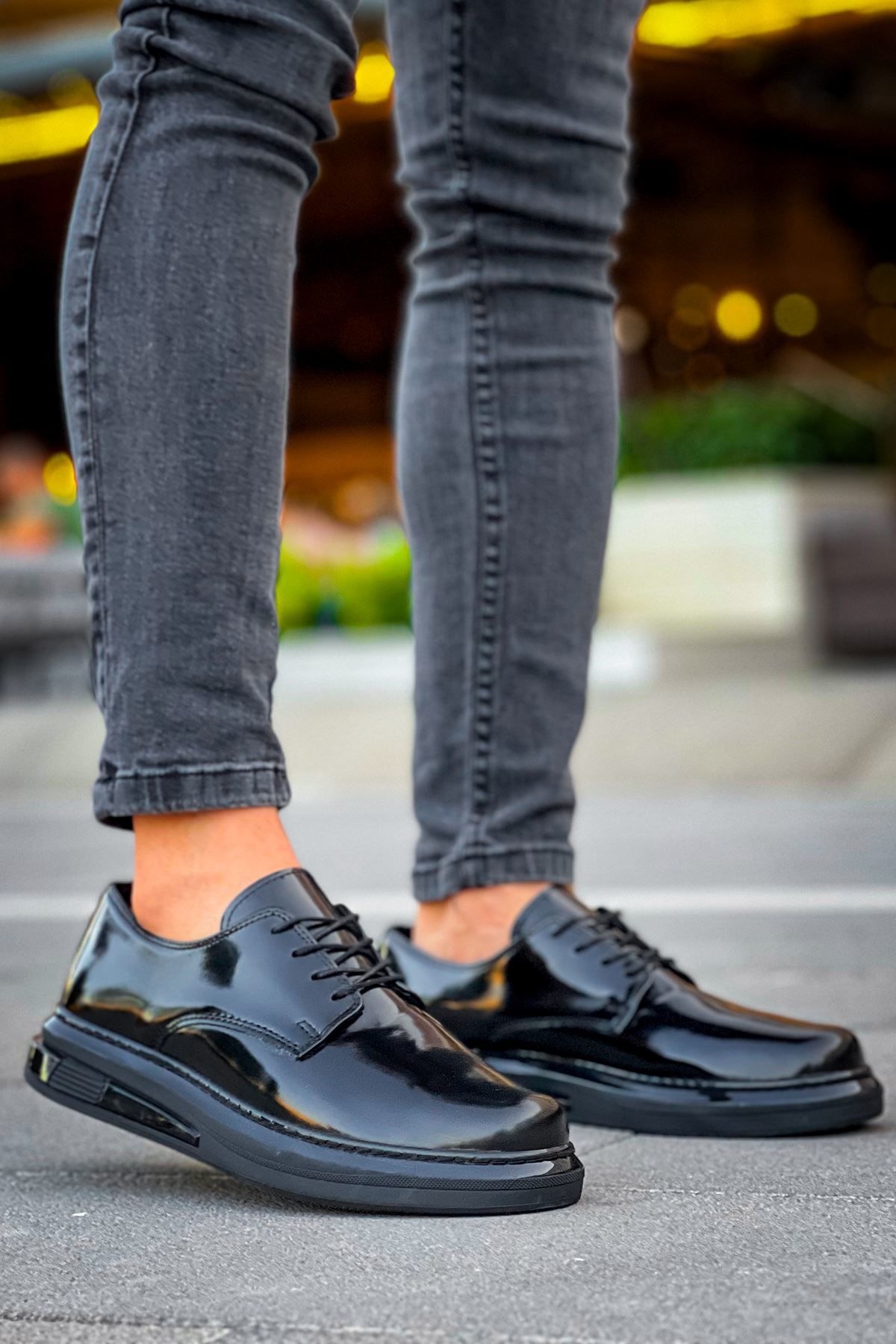 Ch2403  Rst Erkek Ayakkabı Sıyah