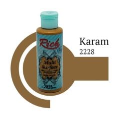 Rich Multi Surface 2228 Karamel Akrilik Boya 120 Cc