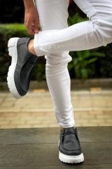 Ch2404  Cbt Castle Erkek Ayakkabı Sıyah