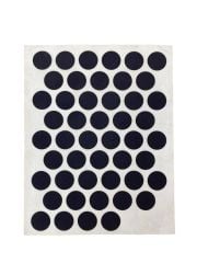 Yapışkanlı Vida Tapası Siyah 14 Mm