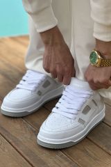 Ch2410  Cbt Avax  Erkek Spor Ayakkabı Beyaz/Grı