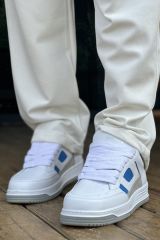 Ch2410  Cbt Avax  Erkek Spor Ayakkabı Beyaz/Mavı