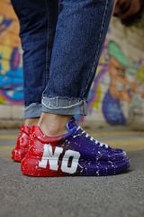 Ch254  Cbt Pittura Erkek Ayakkabı 441 Mavı / Kırmızı Yes