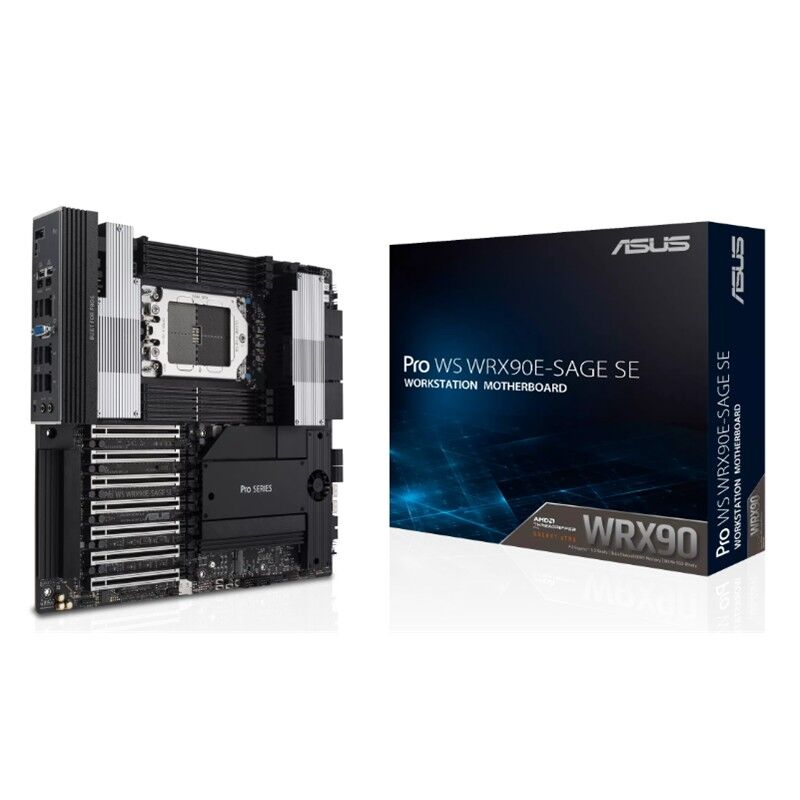 Asus Pro Ws Wrx90ESage Se Ddr5 Vga 4Xm.2 Str5 (Amd Threadrıpper Pro 7000 Wx Seri̇si̇ İşlemci̇ Uyumu)