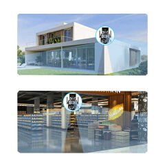 3Mp + 3Mp WiFi Ip Tf Kart Girişli Optik Zoom Kamera