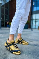 Ch254  Cst Pittura Erkek Ayakkabı 549 Gold Sıyah X