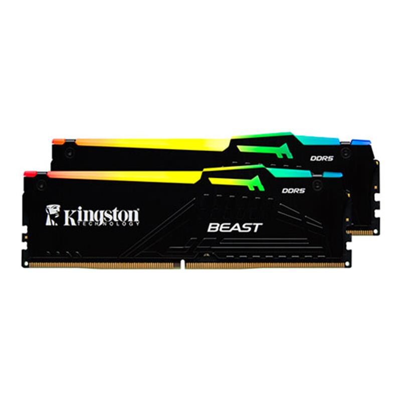64 Gb Ddr5 6400 Kıngston Beast Rgb Expo Kf564C32Bbeak264Tr