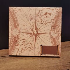 Gri Defter Ve Beyaz Kalem Kutulu Set