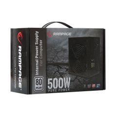 Rampage Rmp50080P 500W 80 Plus 12Cm Fan Akti̇f Pfc Power Supply
