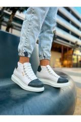 Ch258  Gbt Roma Colourful Erkek Bot Beyaz/Antrasıt