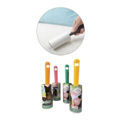 Evcil Hayvan Tüy Toplama Seti  60 Yaprak Rulo Ve Manyetik Tüy Toplama Aparatı