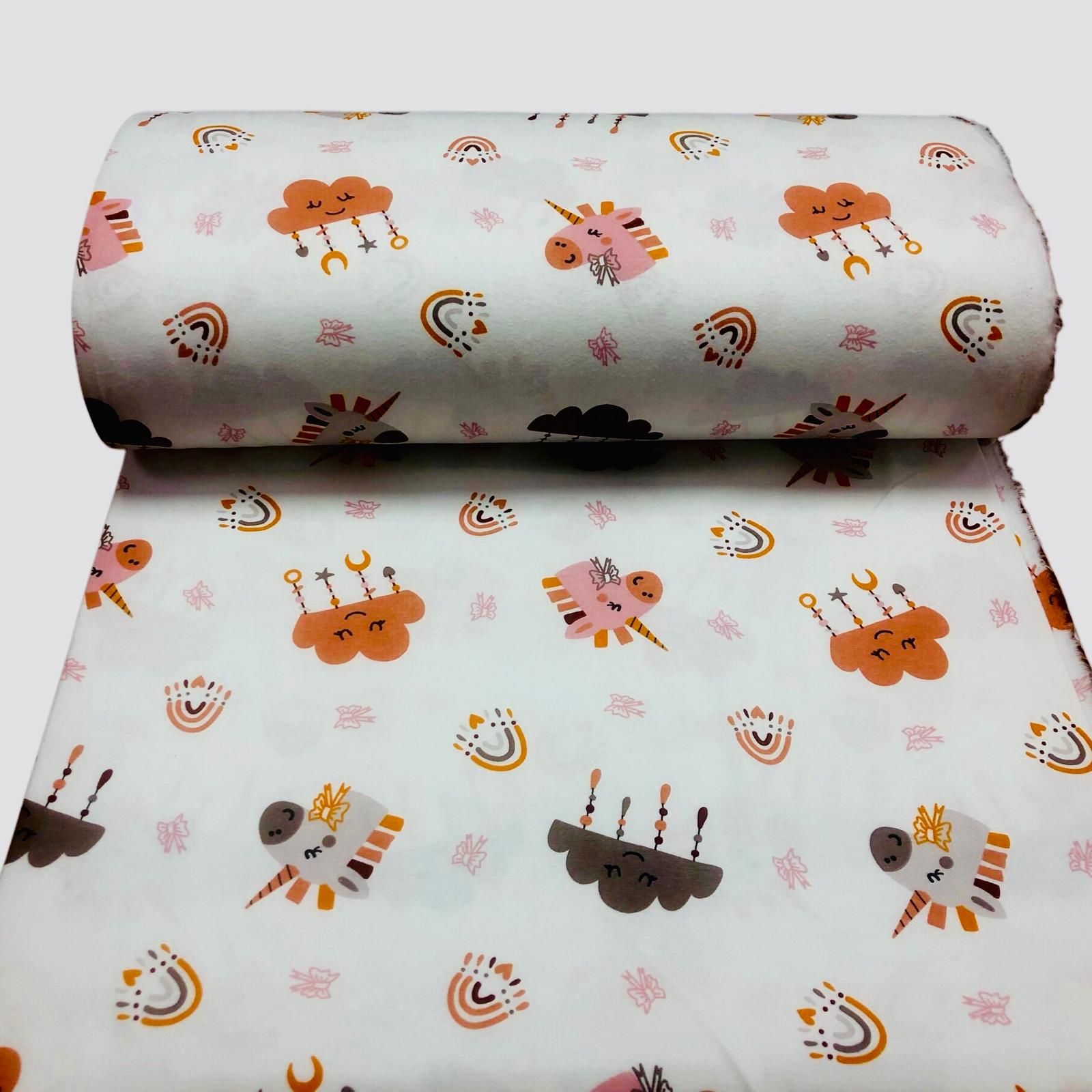 240 cm Eninde Desenli Pazen Kumaş