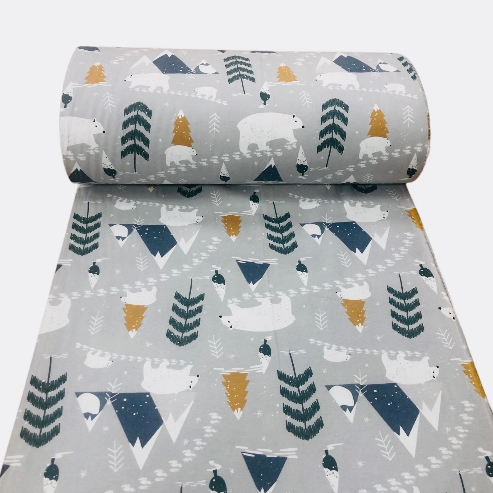 240 cm Eninde Desenli Pazen Kumaş