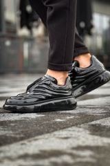 Ch295  Rrt Sollıevo Erkek Ayakkabı Sıyah