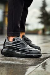 Ch295  Rrt Sollıevo Erkek Ayakkabı Sıyah