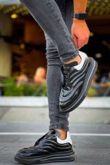 Ch299  Grt Sollıevo Erkek Ayakkabı Sıyah/Beyaz